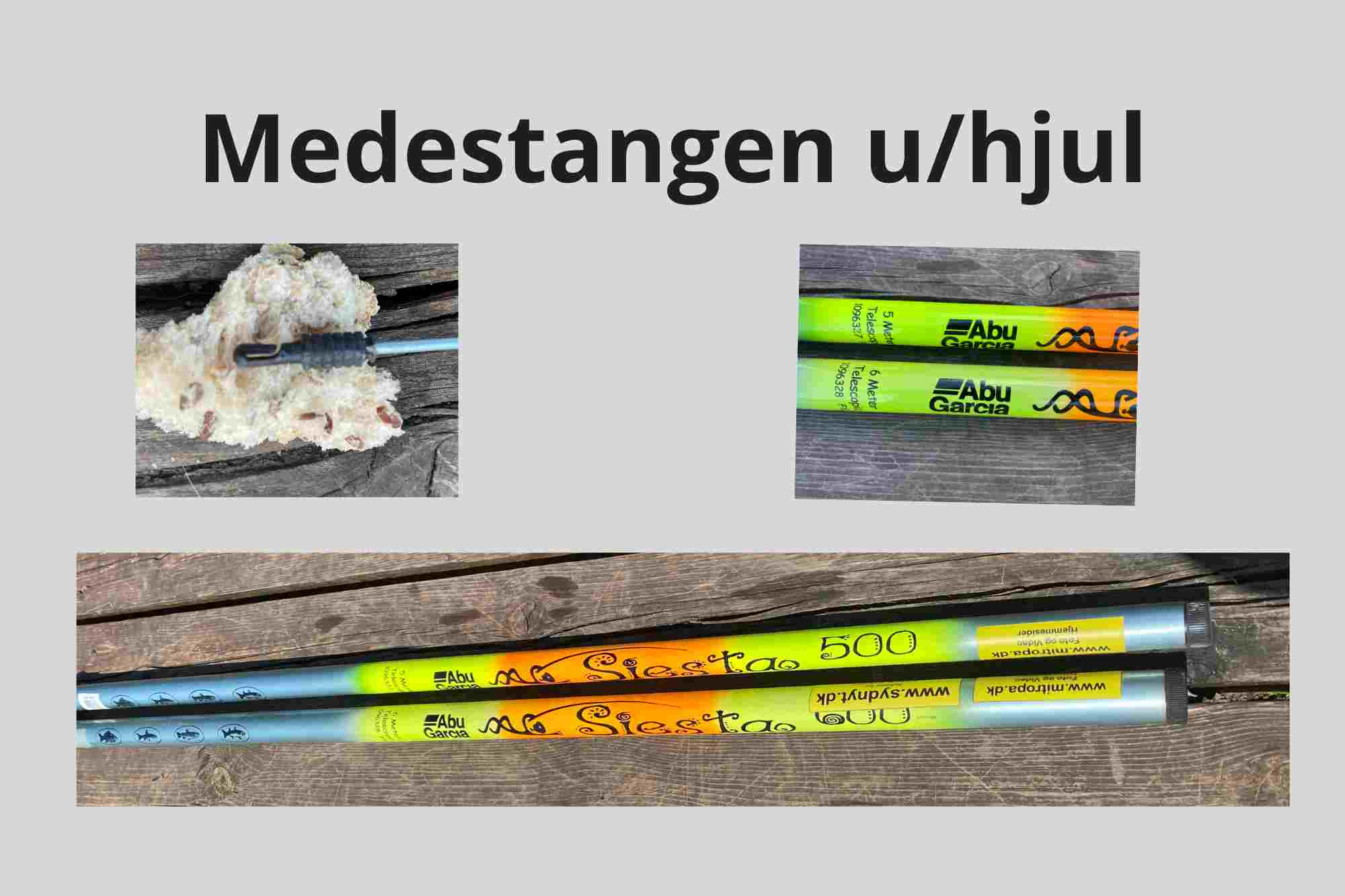 Har du prøvet at hygge dig med medestangen uden hjul?