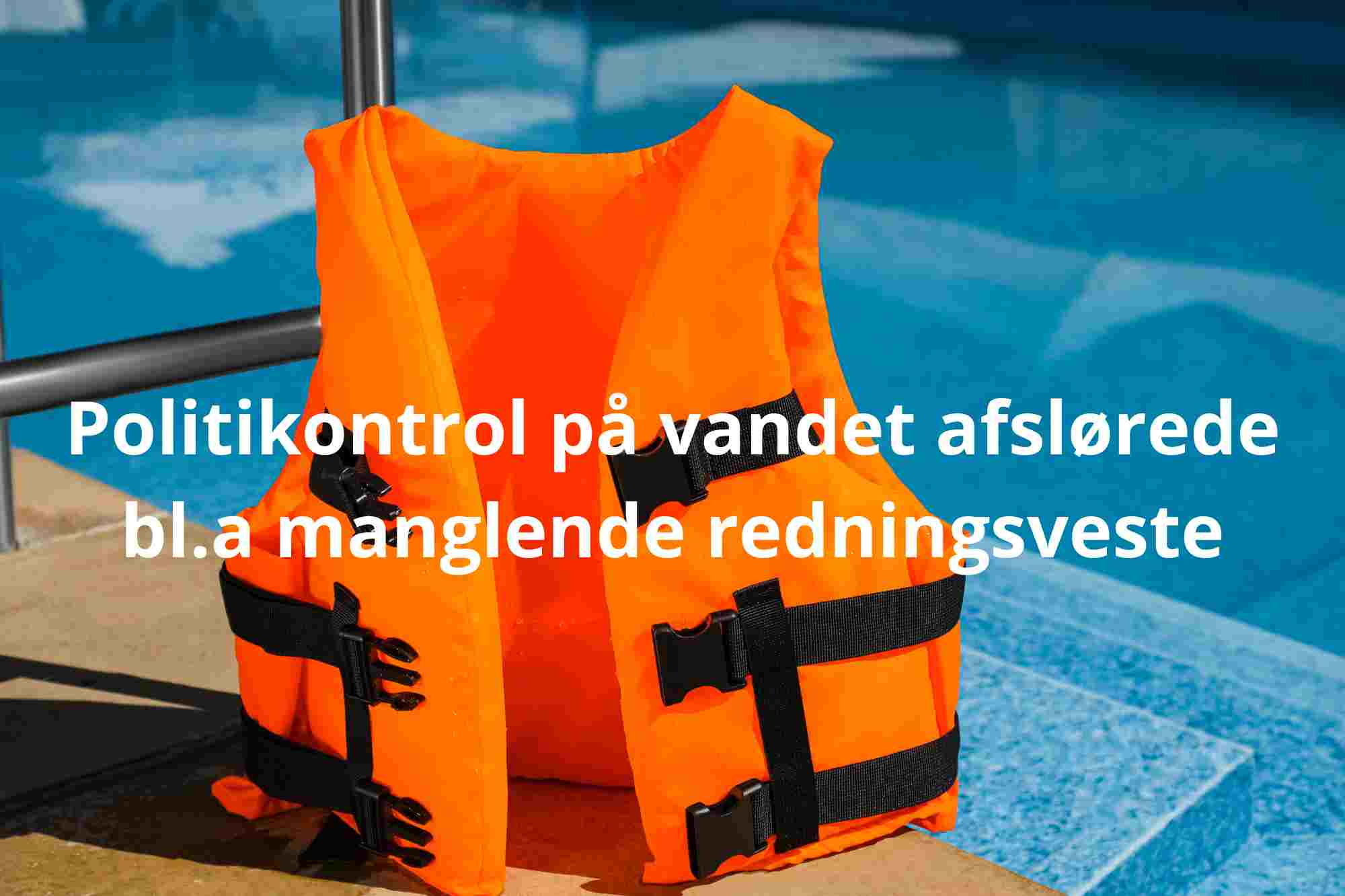 Skal du ud med fiskestangen i jollen? Så husk redningsvesten